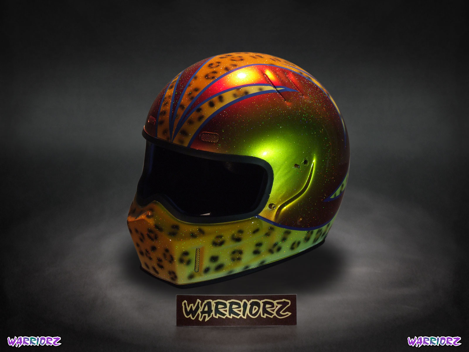 custom paint helmet