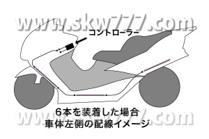 マルチカラーLED エントリーモデル・6本セット