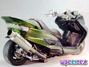 マジェスティ・V4・サイドフラップ (純正色塗装済み)