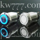 LEDスイッチ・ツイン接点/DC12V/10A - ブルー