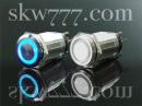 NEW・LEDスイッチ・ツイン接点/DC12V/10A - ブルー